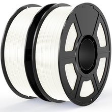 Load image into Gallery viewer, iWish3D White Silk PLA Filament Bundle 1.75mm 3D Printer Filament, 2kg Spool (4.4lbs), Dimensional Accuracy +/- 0.03 mm, Fit Most FDM 3D Printer (Silk White 2-Pack)

