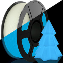 Load image into Gallery viewer, iWish3D Glow in The Dark PLA Filament 1.75mm 3D Printer Filament, 1kg Spool (2.2lbs), Dimensional Accuracy +/- 0.03 mm, Fit Most FDM 3D Printer (Glow Blue)
