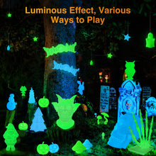 Load image into Gallery viewer, iWish3D Glow in The Dark PLA Filament 1.75mm 3D Printer Filament, 1kg Spool (2.2lbs), Dimensional Accuracy +/- 0.03 mm, Fit Most FDM 3D Printer (Glow Green)
